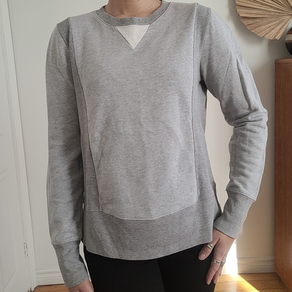 J. Crew Gray Sweatshirt - Picture 2 of 7